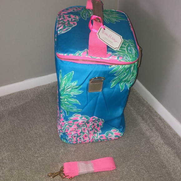 Lilly Pulitzer Bags Lilly Pulitzer Wine Beach Cooler Tote Bag Nwt